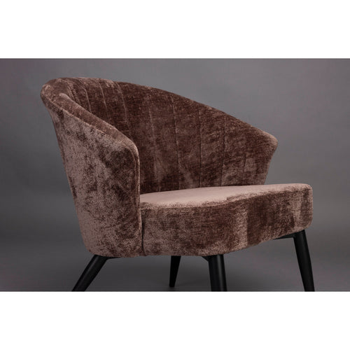 Dutchbone Georgia Loungestoel Paars