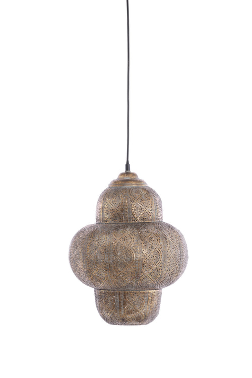 Light & Living hanglamp RYOTA - bruin - Ø30.5x41cm - vtwonen shop