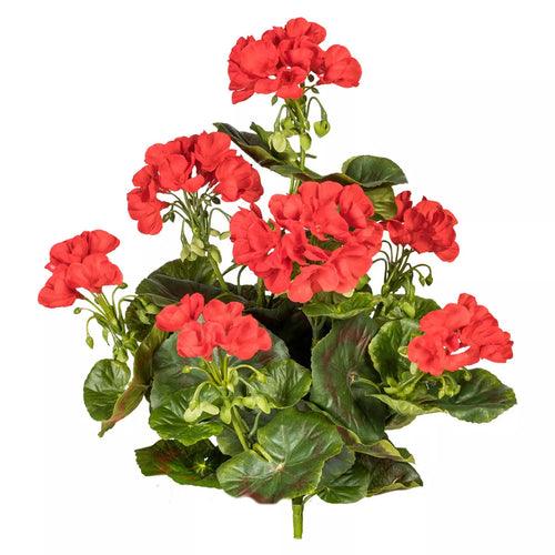 Flourify - kunstbloem - Geranium bos - 40 cm - vtwonen shop