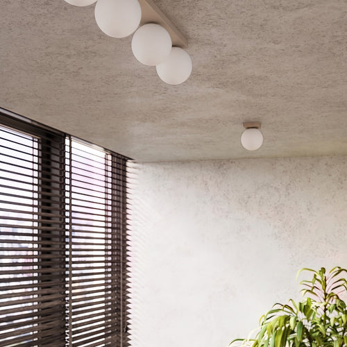 Sollux Lighting Plafondlamp YOLI 6 taupe - 120x12x14,5cm