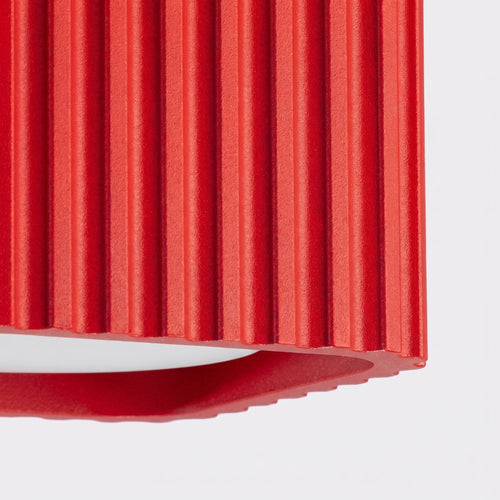Sollux Lighting Plafondlamp RIFF 1 rood Gx53 - 10x10x6cm
