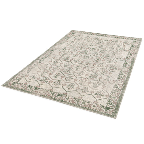 AFK Living vloerkleed Sully - gerecyclede vezels - groen - 120x170 cm