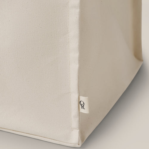 ReCollector Opbergmand 55 x 37 x 40 cm – Beige katoen
