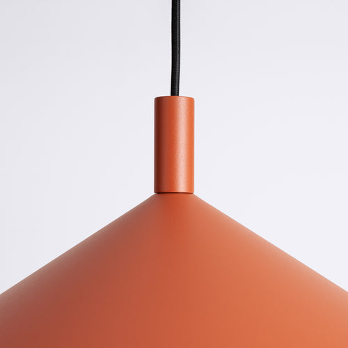 Sollux Lighting Hanglamp NOX 40 rode oker - 40x40x135cm