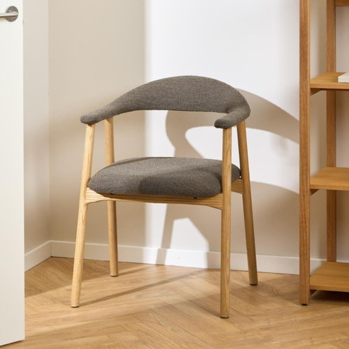 Rebellenclub Eetkamerstoel Joren - Set Van 2 - Taupe - vtwonen shop