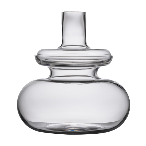 Zone Denmark Inu Ronde Glazen Vaas - 33 x 32 cm - vtwonen shop