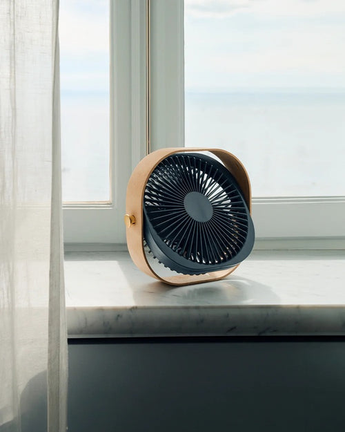 Printworks Tafelventilator Fantastic Wood - Petroleum