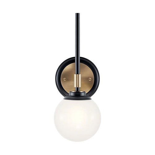 Badezimmer Wandleuchte Modern Schwarz, Champagner Bronze 3000K IP44 1x G9