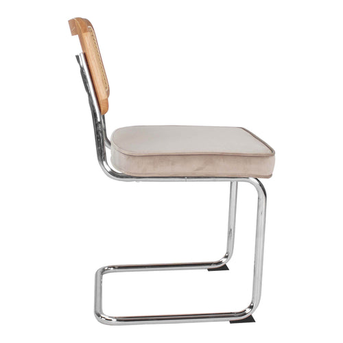 Kick buisframe stoel Kai - Champagne - vtwonen shop