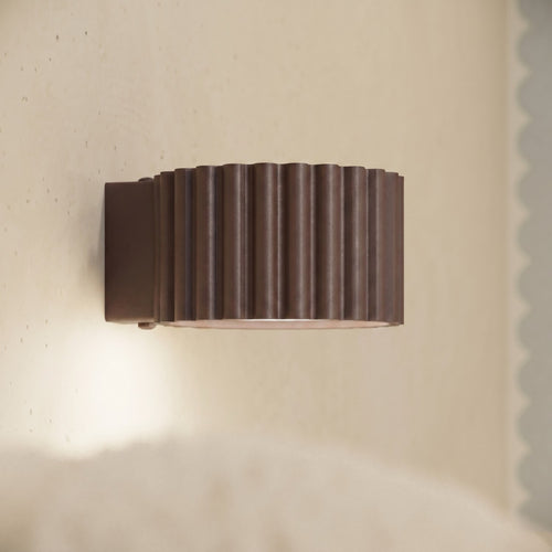 Sollux Lighting Wandlamp AURA bruin Gx53 - 10x12x6cm