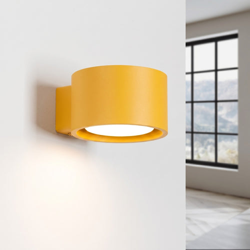 Sollux Lighting Wandlamp MODO 1 geel Gx53 - 10x12x6cm