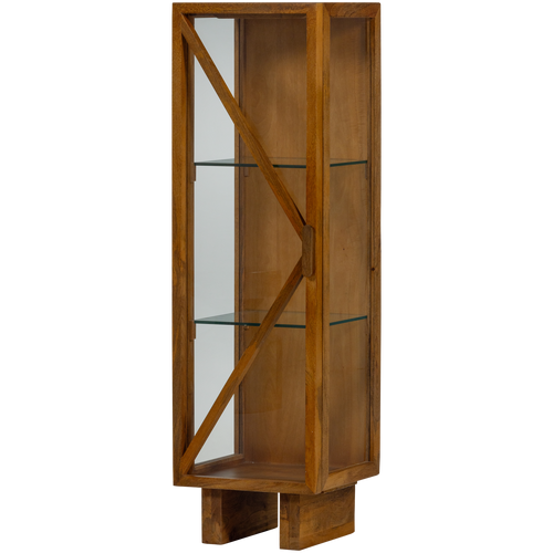 WOOOD kast 1-deurs Kella - Mango Hout - Naturel - 137x40x39 - vtwonen shop