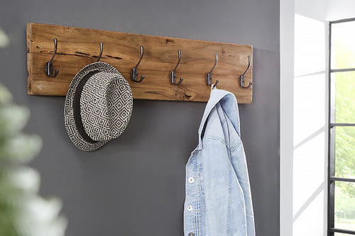 HSM Collection kapstok Railwood -  3.5  x 18   cm - hout