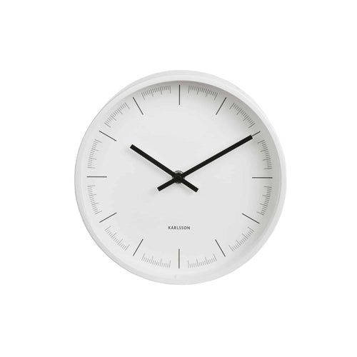 Karlsson wandklok Odense Deep - wit - Ø21.5cm