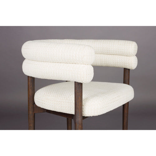 Dutchbone Sela Eetkamerstoel Off White - vtwonen shop