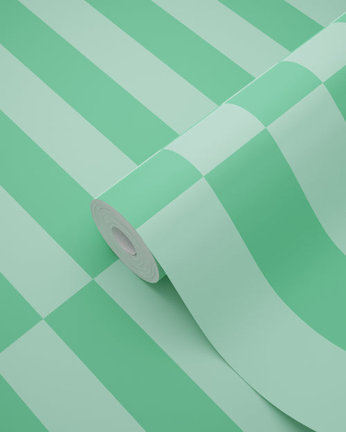 ESTAhome behang strepen groen - 50 x 900 cm - 131421 - vtwonen shop
