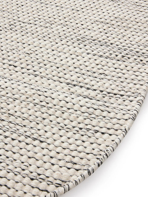 benuta wollen vloerkleed Rocco - beige/zwart - 200x300 cm