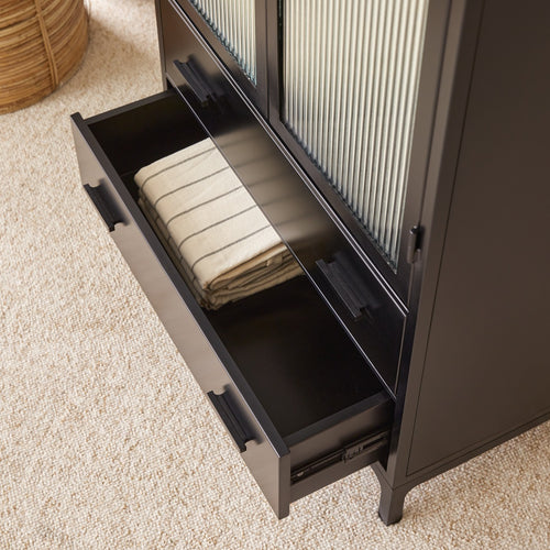 Tikamoon Metalen kast - Zwart - vtwonen shop