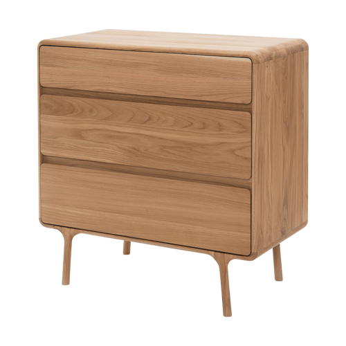 Gazzda Fawn Drawer Eikenhouten Ladekast - Naturel - vtwonen shop