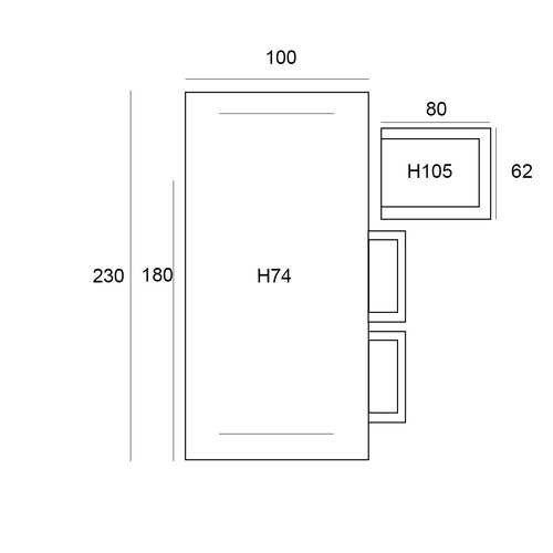 Garden Impressions tuinset Marbella - Penang - vintage willow - 7-delig - vtwonen shop