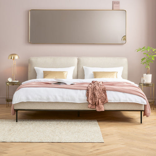 Kare Design Bed East Side - 160x200cm - beige - vtwonen shop
