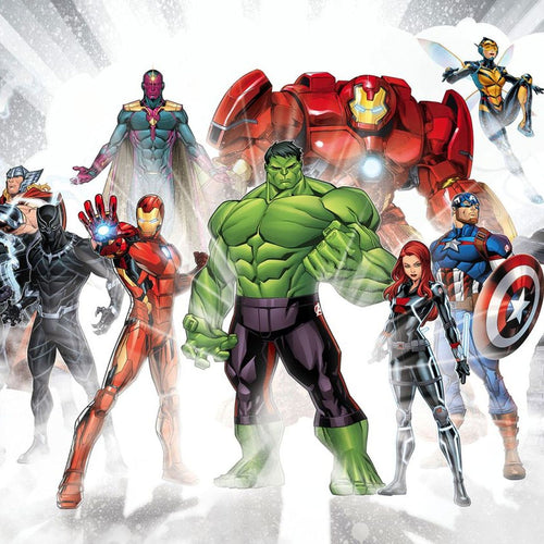 Sanders & Sanders fotobehang The Avengers multicolor - 500 x 280 cm - 612059