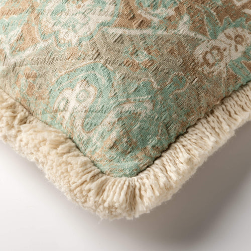 SYNNE - kussenhoes 45x45 cm - Harbor Gray - beige, blauw