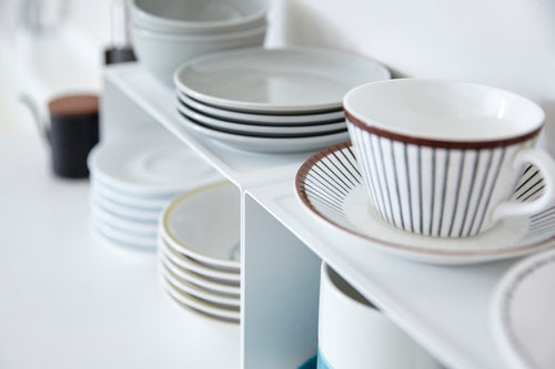 Yamazaki Smal Stapelbaar Keukenrekje - Tower - Wit - vtwonen shop