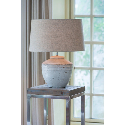 Light & Living lampvoet Toba - wit - Ø25cm