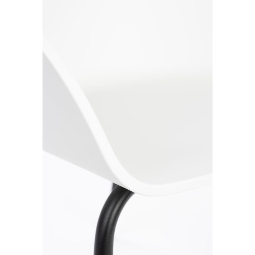 Zuiver Void Eetkamerstoelen wit - Set van 2