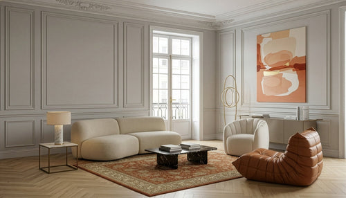 AFK Living vloerkleed VENDOME - zeer zacht - rood - 170 x 230 cm