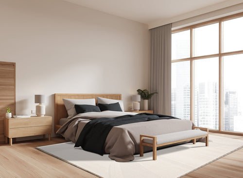 AFK Living vloerkleed Nude - reliëfeffect - beige - 200 x 290 cm