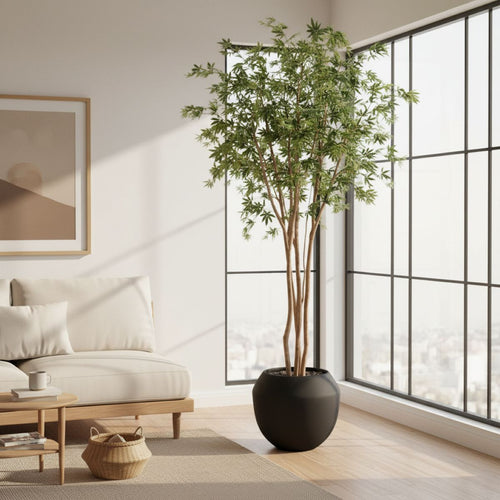 Maxifleur Acer Kunstboom deluxe groen 250cm op stam