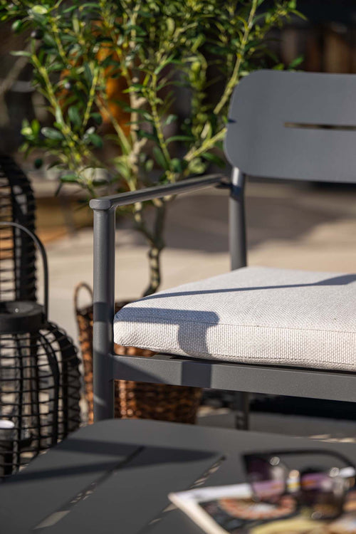 Morella loungeset - 4-delig - carbon black - valley sand - vtwonen shop