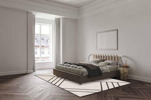AFK Living vloerkleed Wyatt - zeer zacht - beige - 120 x 170 cm
