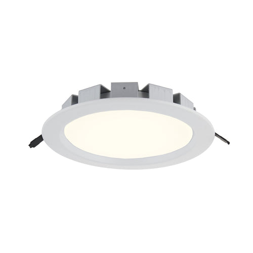 Lighto - LED Downlight - ø240mm - 3000K Warm Wit - 20W - Rond - Inbouw
