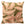 ELARA - kussenhoes outdoor 30x50 cm - bladmotief - Semolina - beige, groen