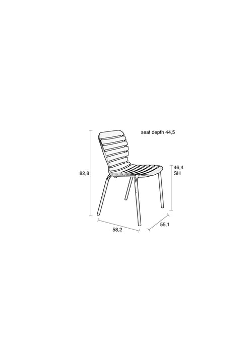 Zuiver Vondel Tuinstoelen Groen - Set van 2 - vtwonen shop