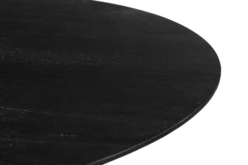 Giga Meubel Eettafel Seppe - Rond - Mangohout - 120cm - vtwonen shop