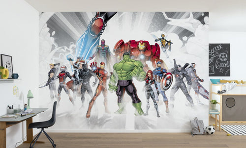 Sanders & Sanders fotobehang The Avengers multicolor - 368 x 254 cm - 612213