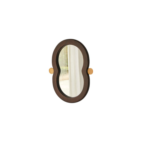 Tikamoon Spiegel in mindi 60 x 40 cm - Bruin - vtwonen shop