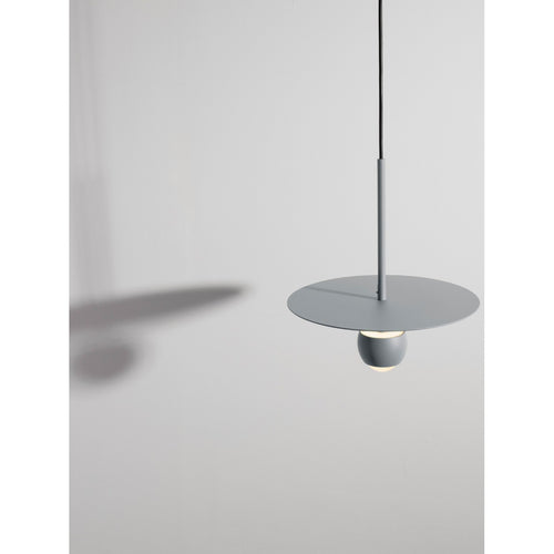 Nova Luce EDEM Hanglamp voor plafond, blauwgrijs, LED, 8W, 590lm, 3000K