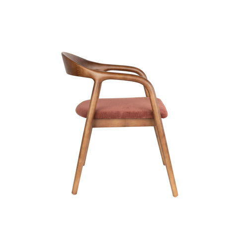 Housecraft Living Melody Eetkamerstoel Rood - set van 2