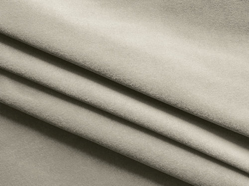 LaMiaSofa 4-zits bank Bari - velours - parel - 319x89x70