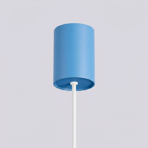 Sollux Lighting Hanglamp HALO 1 lichtblauw - 12x12x120cm