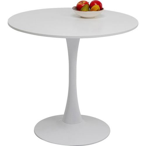 Kare Design Eettafel Schickeria Ø80cm wit