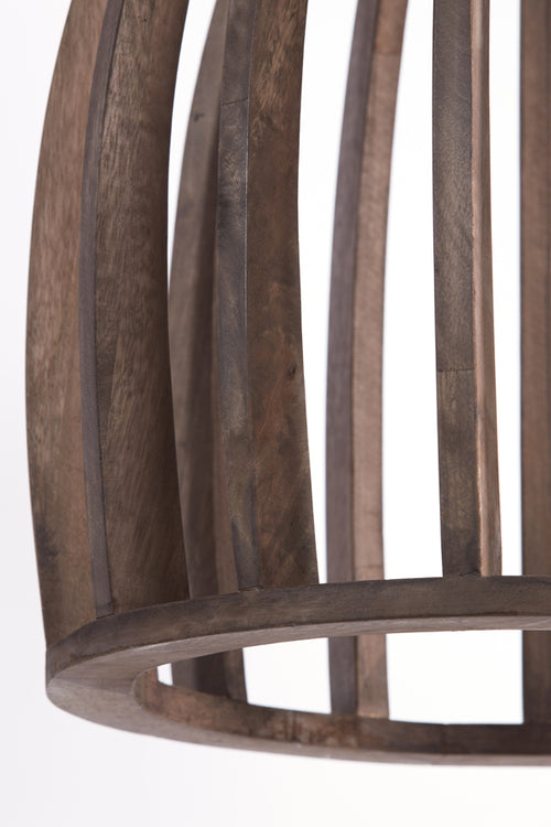 Light & Living hanglamp HARANKA - bruin - Ø47x56cm