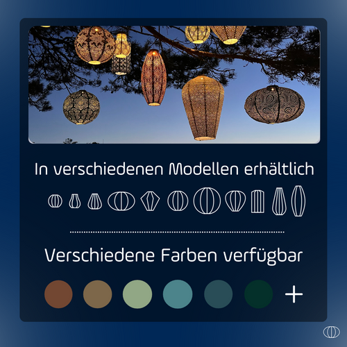 Lumiz solar lampion - versailles set - 3 stuks - vtwonen shop