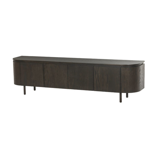 Livingfurn tv-meubel Tobago Espresso - 210cm - bruin - vtwonen shop