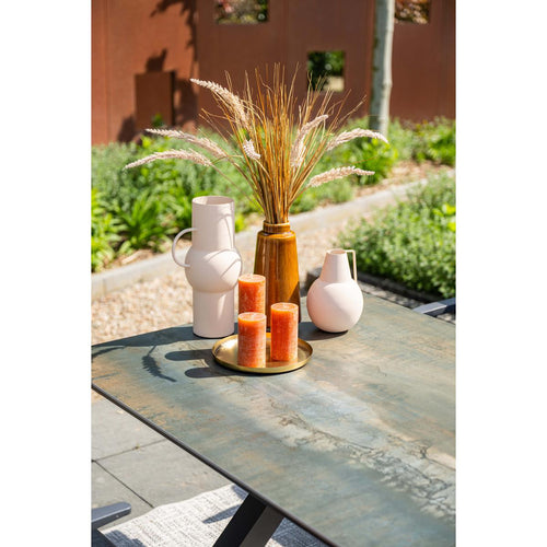 Garden Impressions Sintra tuintafel 240x100 - Rome bronze centostone 240x100 cm